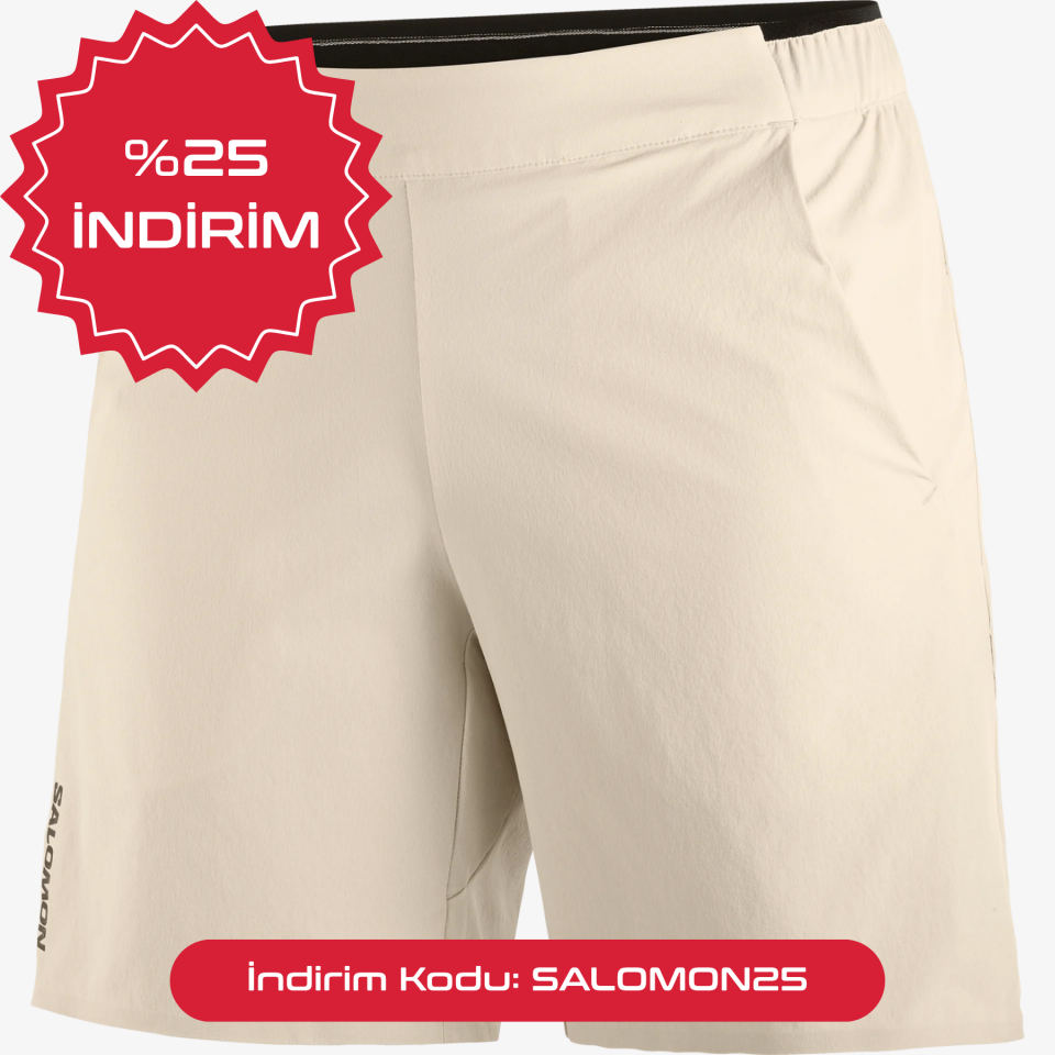 Salomon Wayfarer Ease Kadın Outdoor Şort Toz Pembe