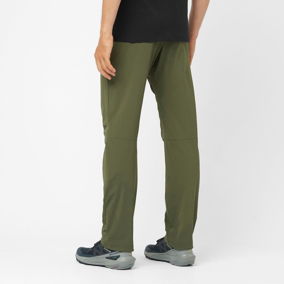 Salomon Wayfarer Erkek Outdoor Pantolon Koyu Yeşil