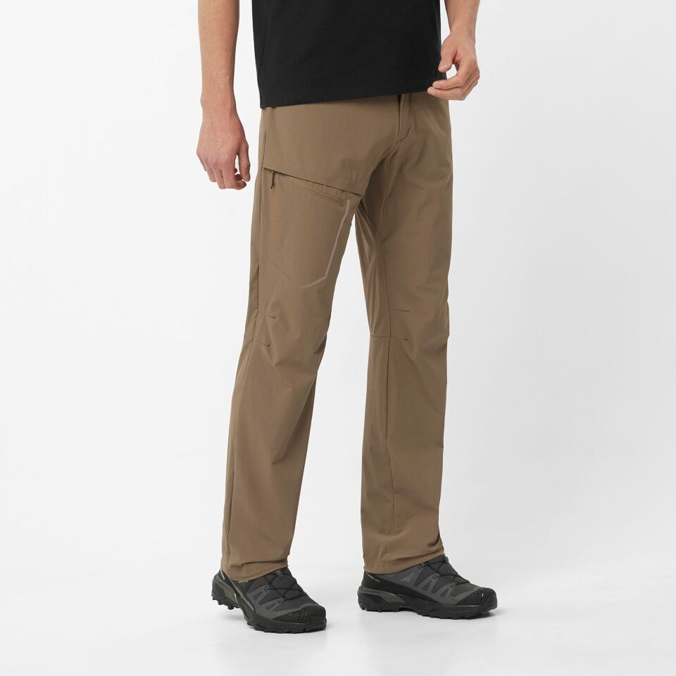 Salomon Wayfarer Erkek Outdoor Pantolon Kahverengi