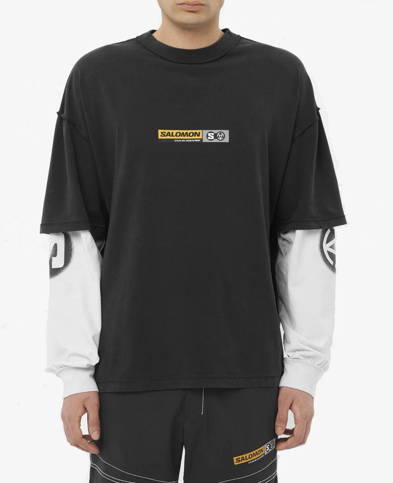 Salomon Slam Jam Unisex Outdoor Sweatshirt Siyah