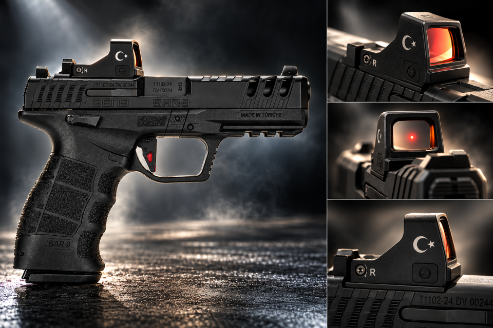 SAR9 Modelleriyle Uyumlu Red Dot