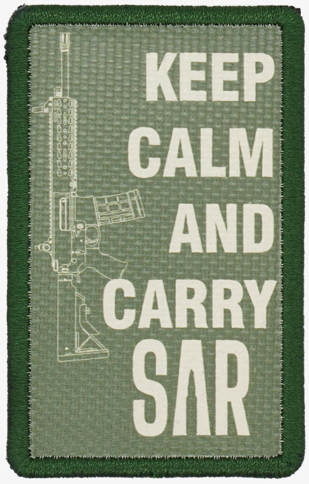 KEEP CALM Patch Haki Renk