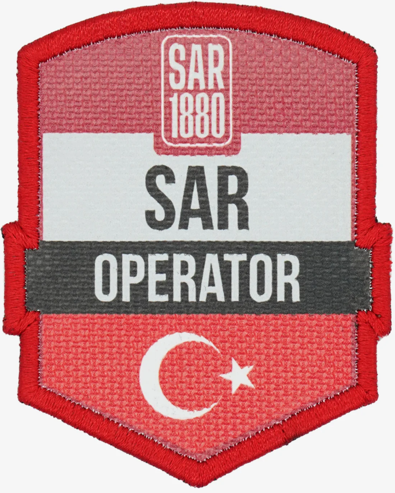 SAR Operator Kırmızı Patch