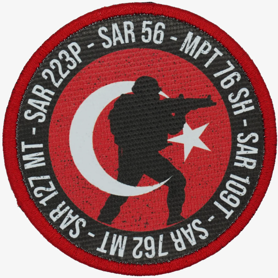 Sarsılmaz Türk Bayrağı Patch