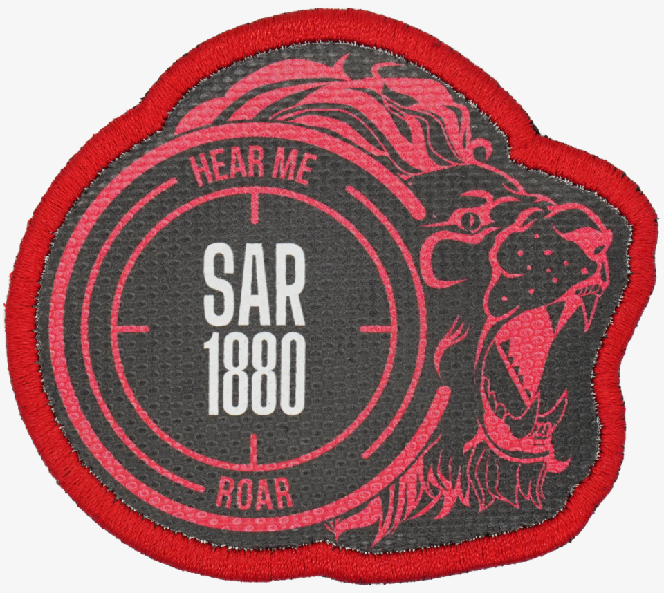 SAR1880 Aslan Patch Kırmızı