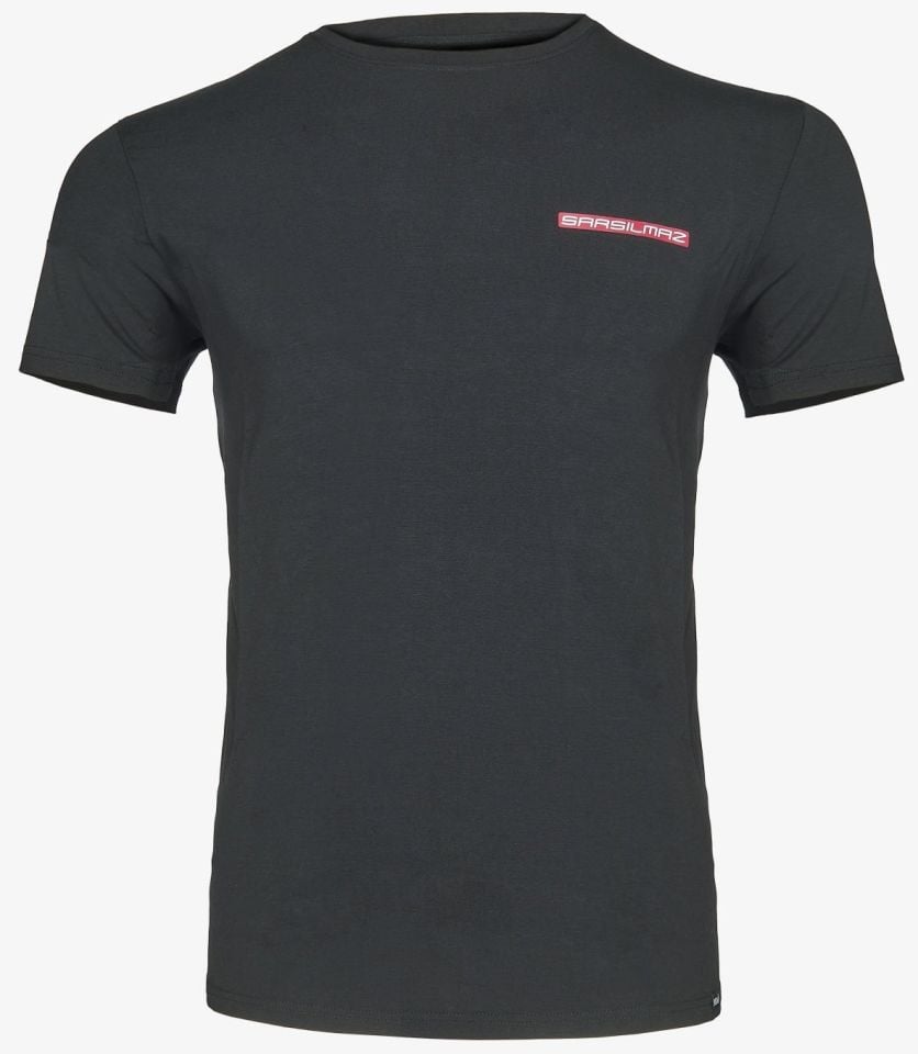 Slim Fit Outdoor Siyah T-Shirt