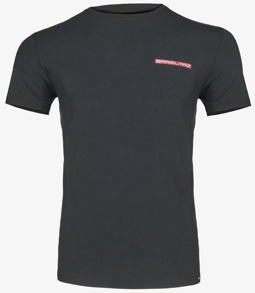 Slim Fit Outdoor Siyah T-Shirt