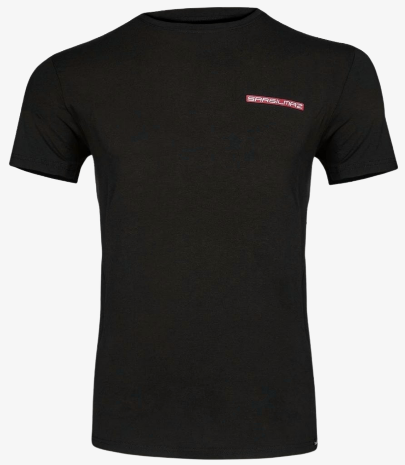 Slim Fit Outdoor Siyah T-Shirt