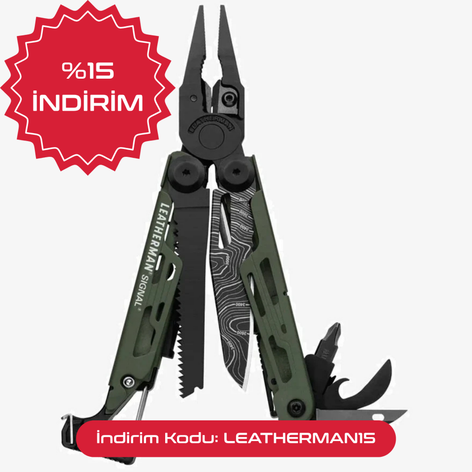 Leatherman Signal Green Topo Multi Tool