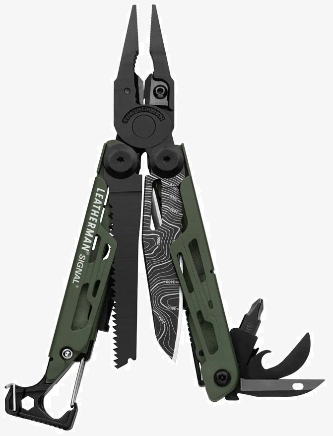 Leatherman Signal Green Topo Multi Tool