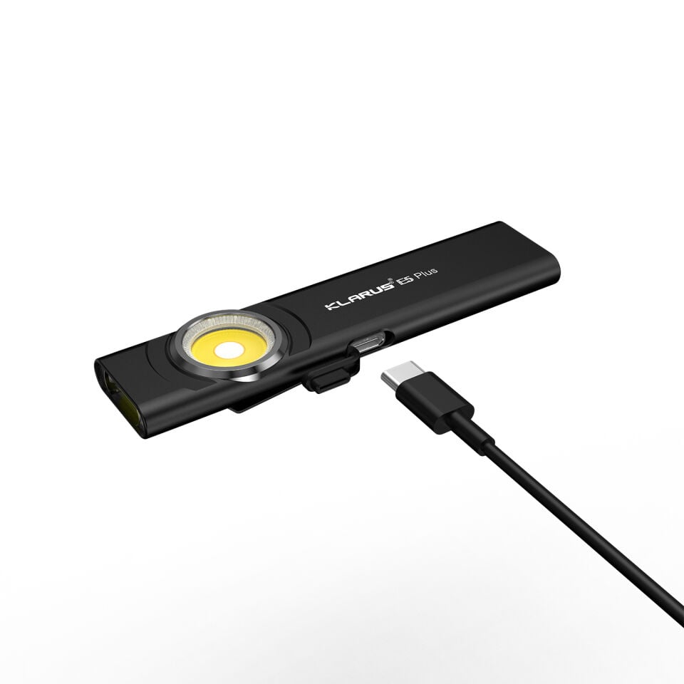 Klarus E5 Plus Ultra İnce El Feneri 650 Lümen