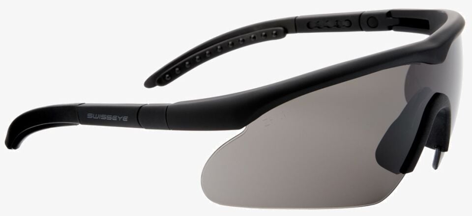 Swiss Eye Raptor Large Rubber Black Balistik Gözlük