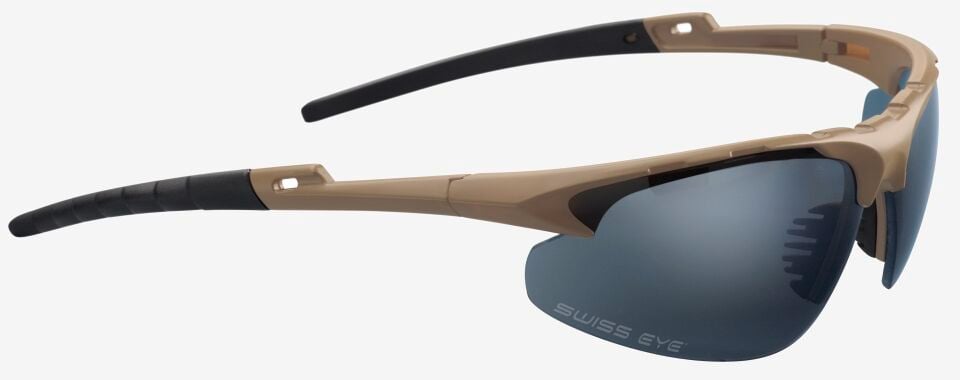 Swiss Eye Apache Rubber Brown Balistik Gözlük