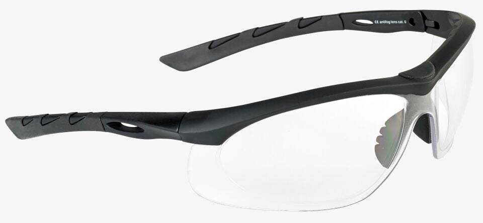 Swiss Eye Lancer Rubber Black Şeffaf Balistik Gözlük