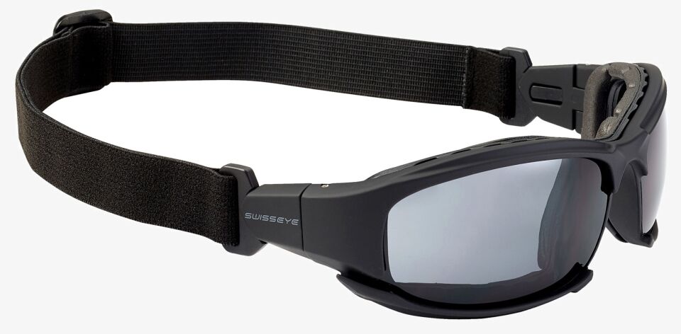Swiss Eye Guardian Rubber Black Balistik Gözlük
