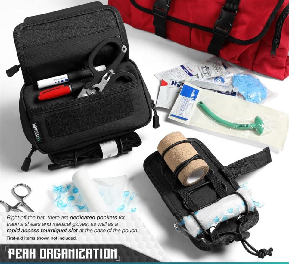 Savior Equipment Ifak Buddy İlk Yardım Çantası Mat Siyah