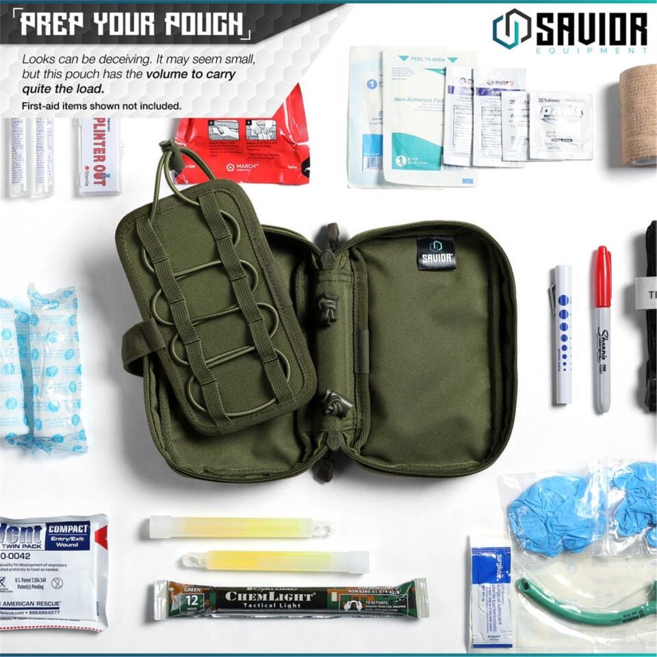 Savior Equipment Ifak Buddy İlk Yardım Çantası Yeşil