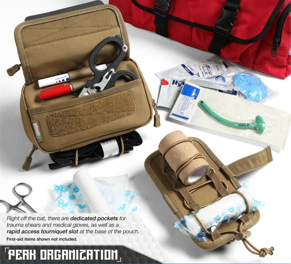 Savior Equipment Ifak Buddy İlk Yardım Çantası Toprak Rengi