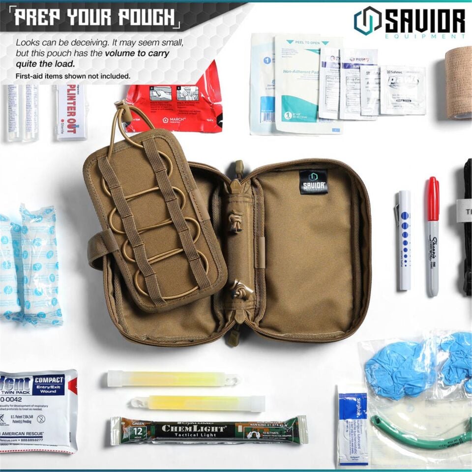 Savior Equipment Ifak Buddy İlk Yardım Çantası Toprak Rengi