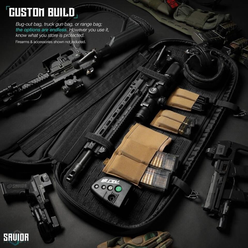 Savior Equipment Specialist Covert 97 cm. Tekli Tüfek Çantası Mat Siyah