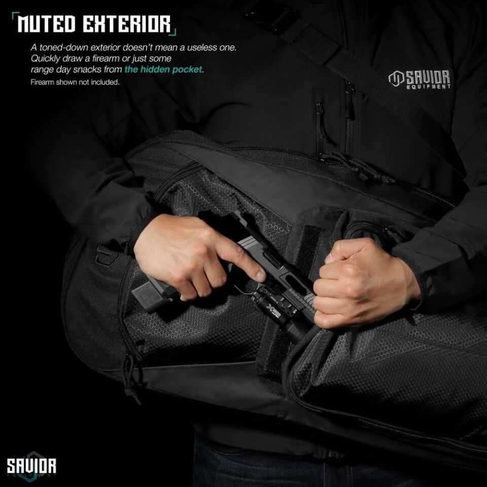 Savior Equipment Specialist Covert 97 cm. Tekli Tüfek Çantası Mat Siyah
