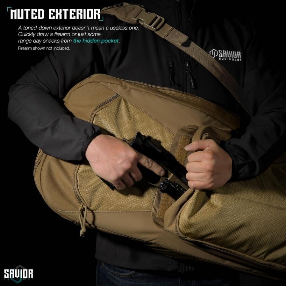 Savior Equipment Specialist Covert 97 cm. Tekli Tüfek Çantası Toprak Rengi
