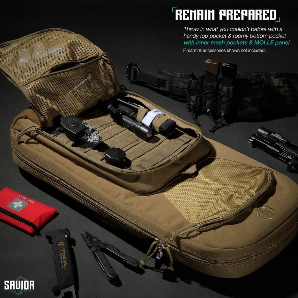 Savior Equipment Specialist Covert 97 cm. Tekli Tüfek Çantası Toprak Rengi