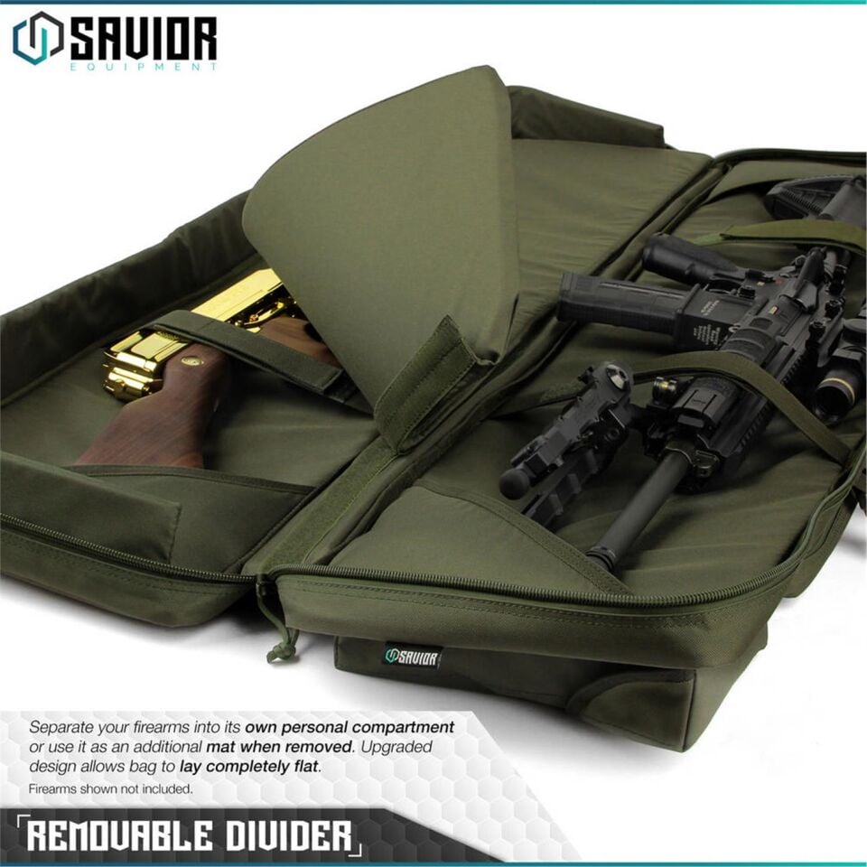 Savior Equipment Urban Warfare 112 cm. Çiftli Tüfek Çantası Yeşil
