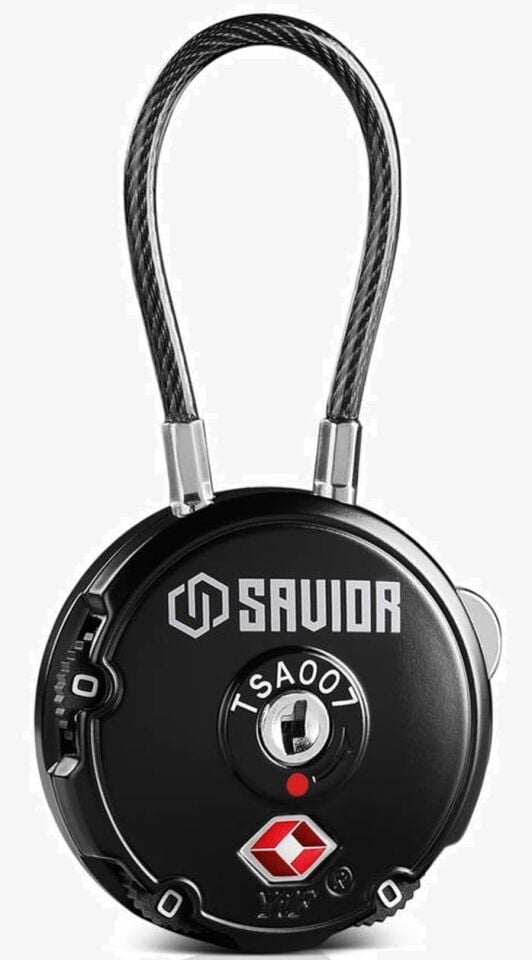 Savior Equipment Şifreli Asma Kilit Mat Siyah
