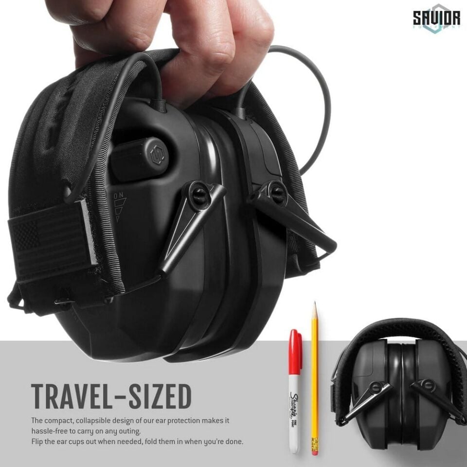 Savior Equipment Apollo Atış Kulaklığı Mat Siyah