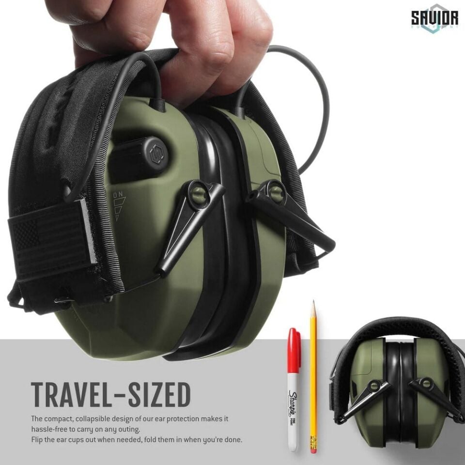 Savior Equipment Apollo Atış Kulaklığı Yeşil