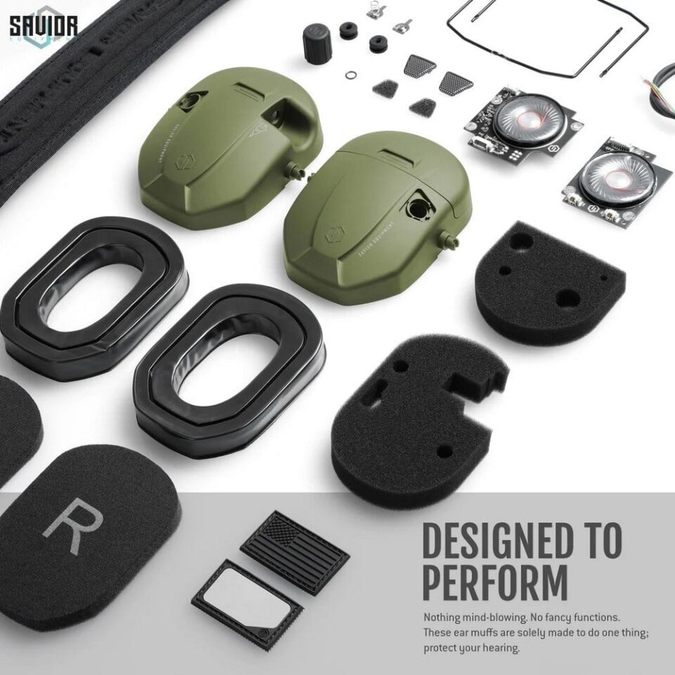 Savior Equipment Apollo Atış Kulaklığı Yeşil