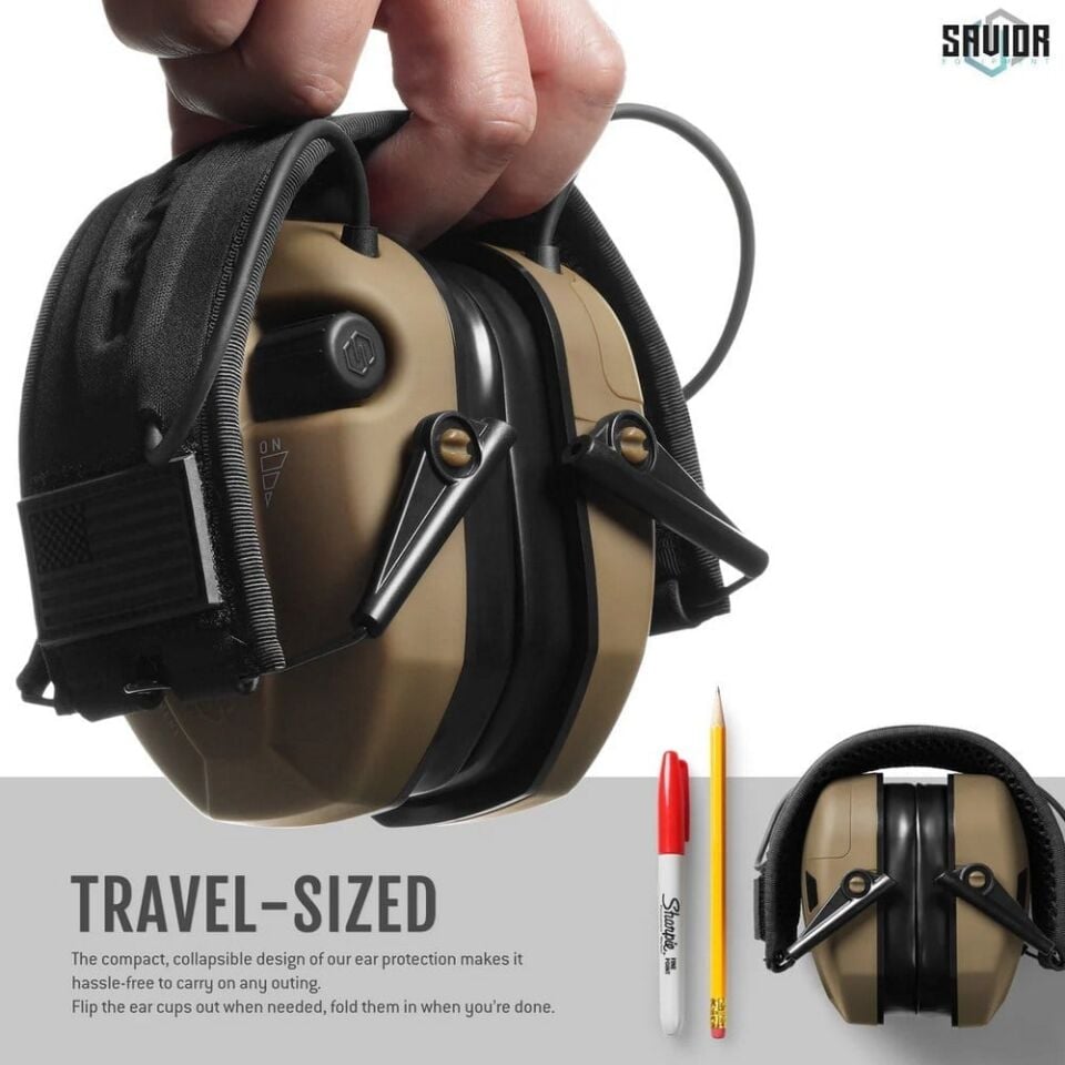 Savior Equipment Apollo Atış Kulaklığı Toprak Rengi