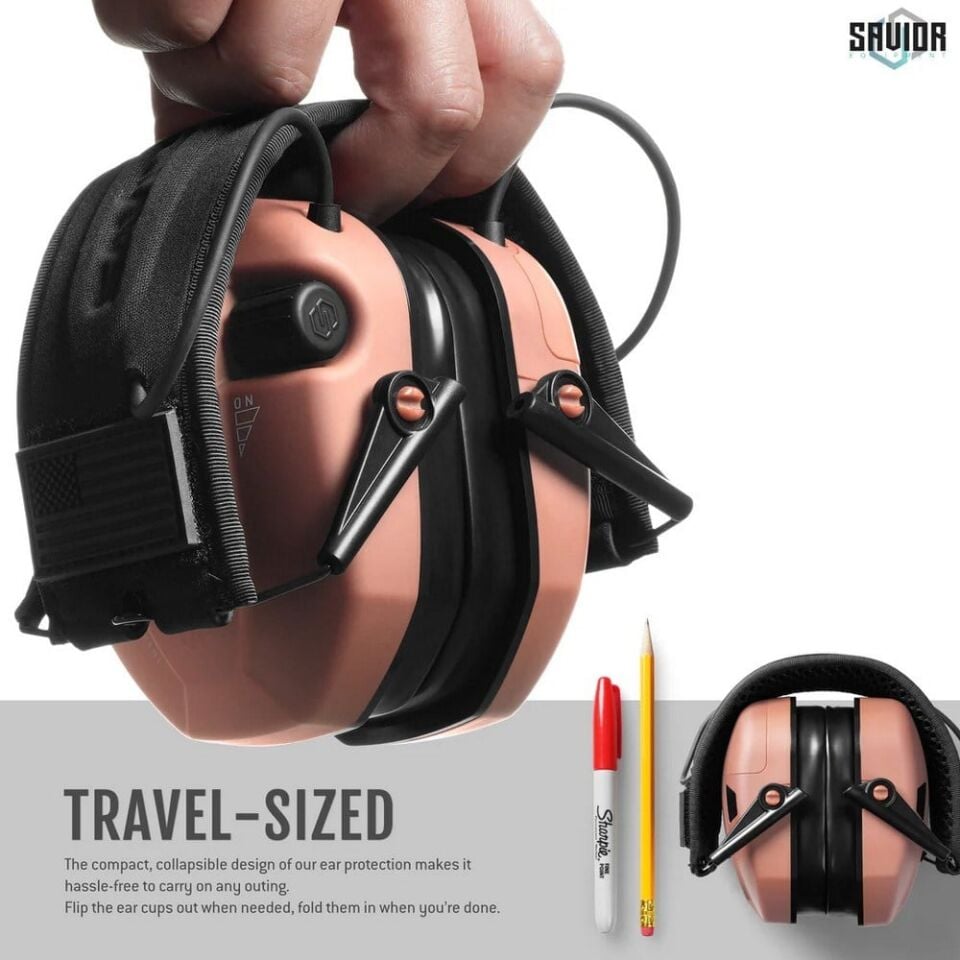 Savior Equipment Apollo Atış Kulaklığı Mercan Rengi