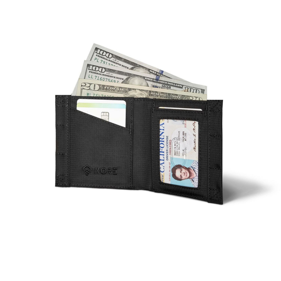 Kore Essentials RFID Engelleyicili Bifold Cüzdan Siyah Renk