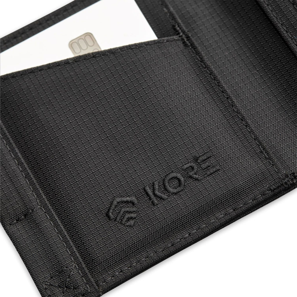 Kore Essentials RFID Engelleyicili Bifold Cüzdan Siyah Renk