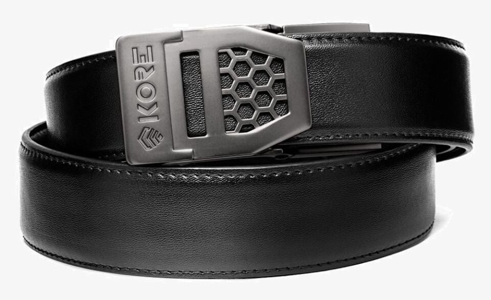 Kore Essentials X6 Deri Kemer 1,5 İnç Siyah