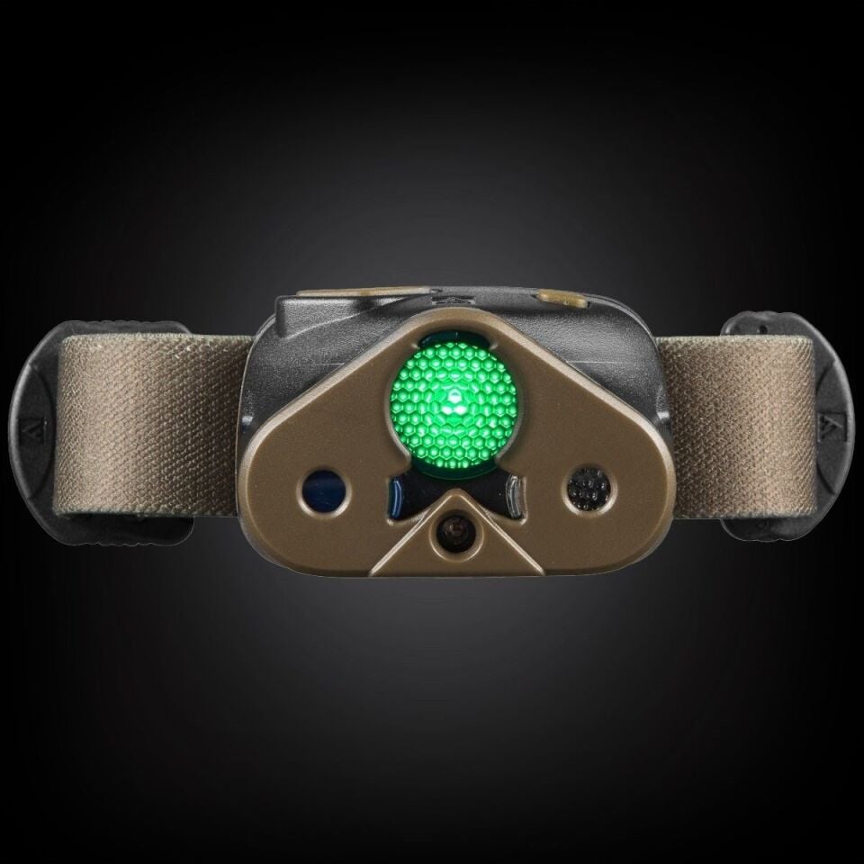 Mactronic Nomad 03 Kafa Feneri 340 Lümen RGB Filtreli