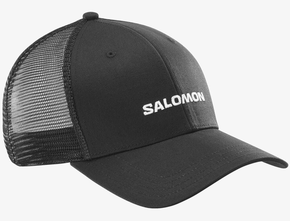 Salomon Trucker Cap Logo Siyah Outdoor Şapka