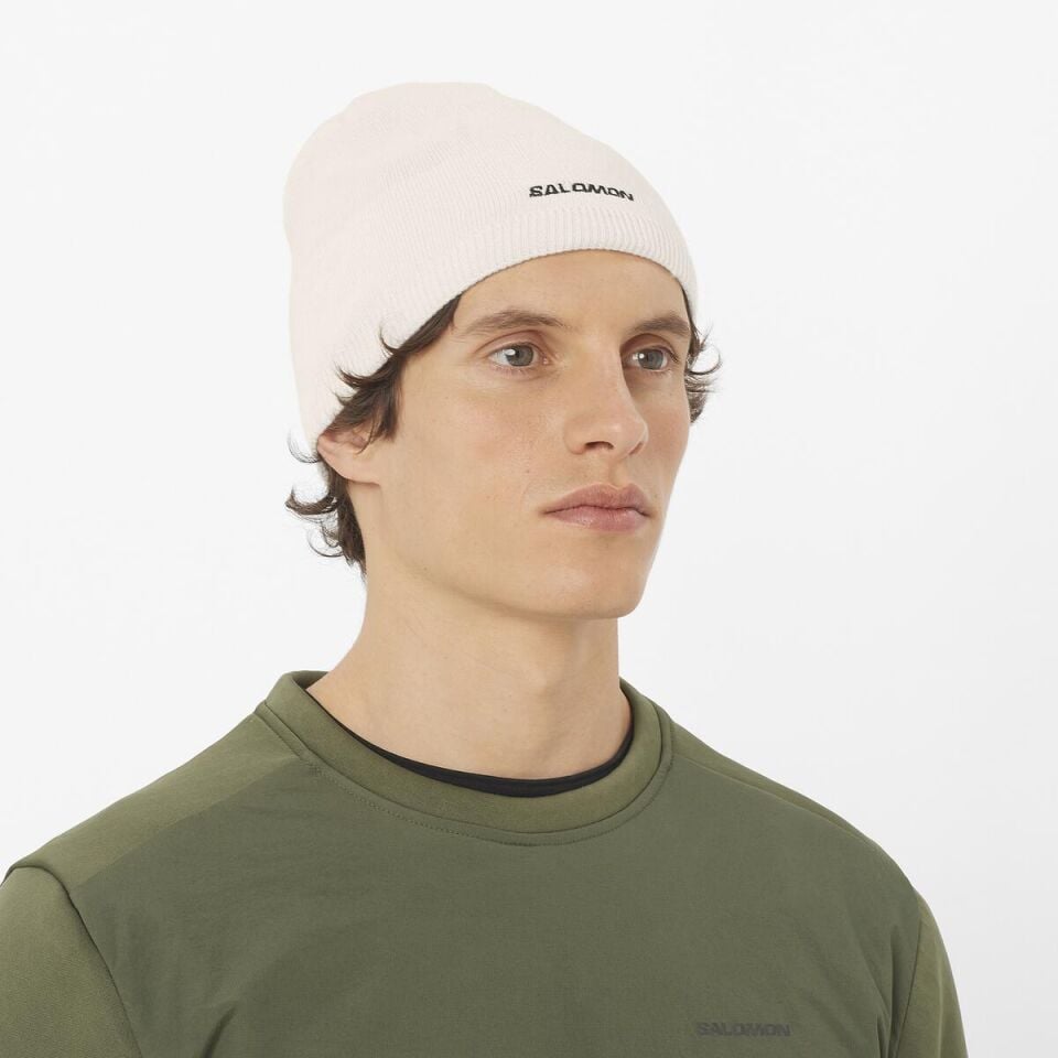 Salomon Beanie Bere Krem Rengi
