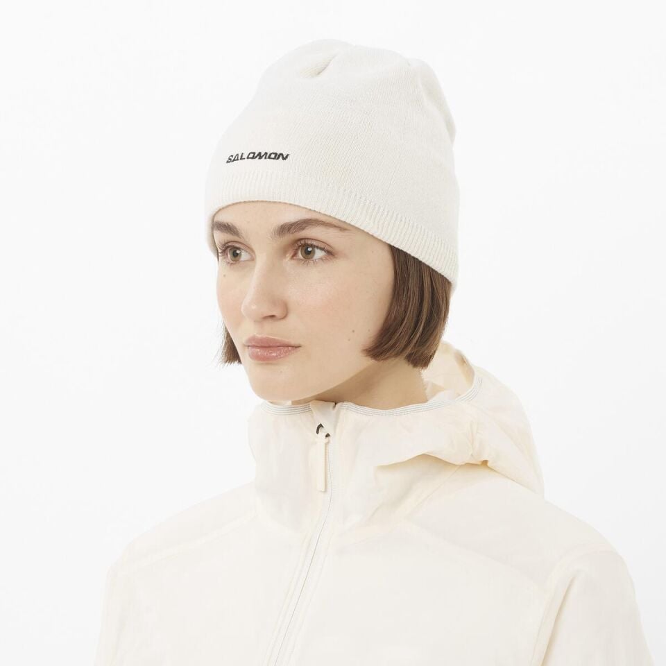 Salomon Beanie Bere Krem Rengi