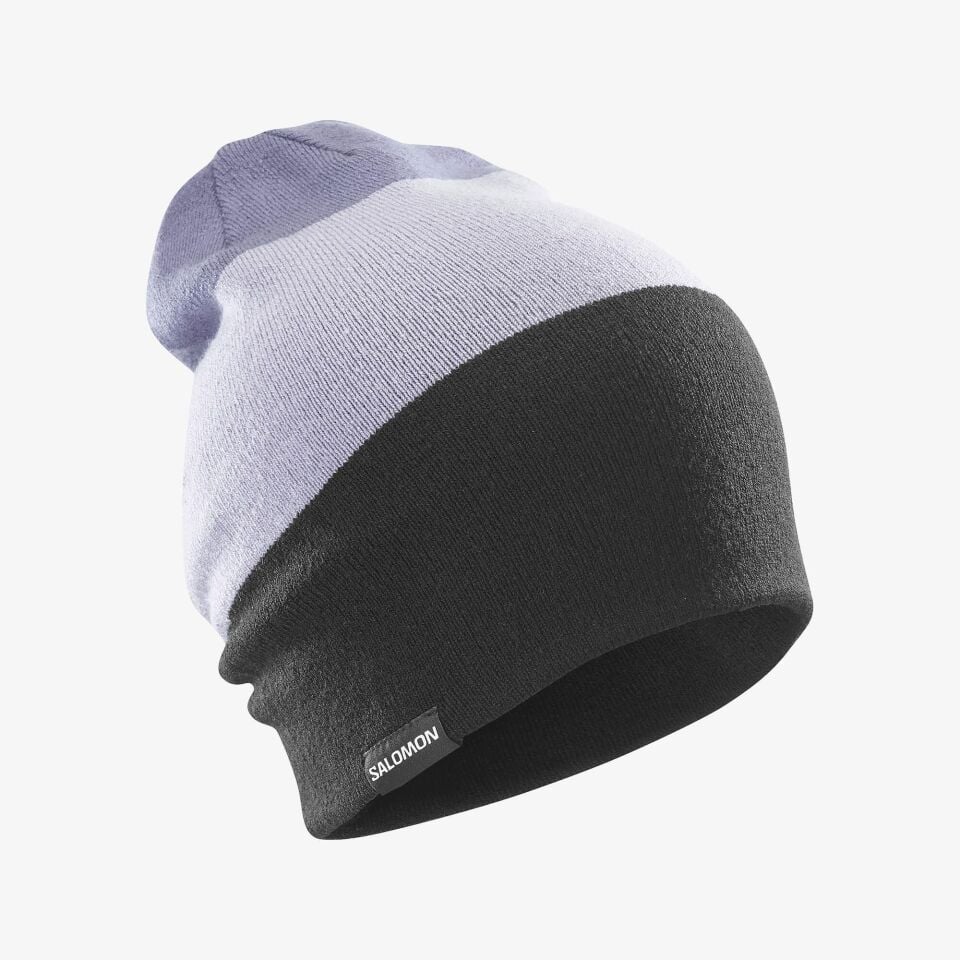 Salomon Flatspin Reversible Beanie Bere Mavi-Siyah