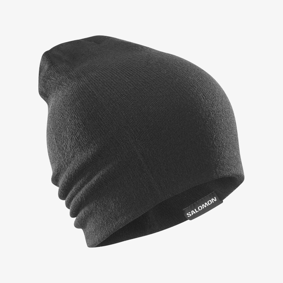 Salomon Flatspin Reversible Beanie Bere Mavi-Siyah