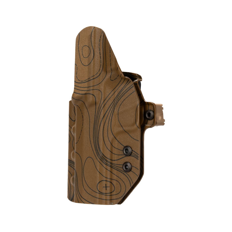 SAR 7/24 Uyumlu Kydex Tabanca Taşıma Kılıfı Topo Coyote - Sağ İç Taşıma