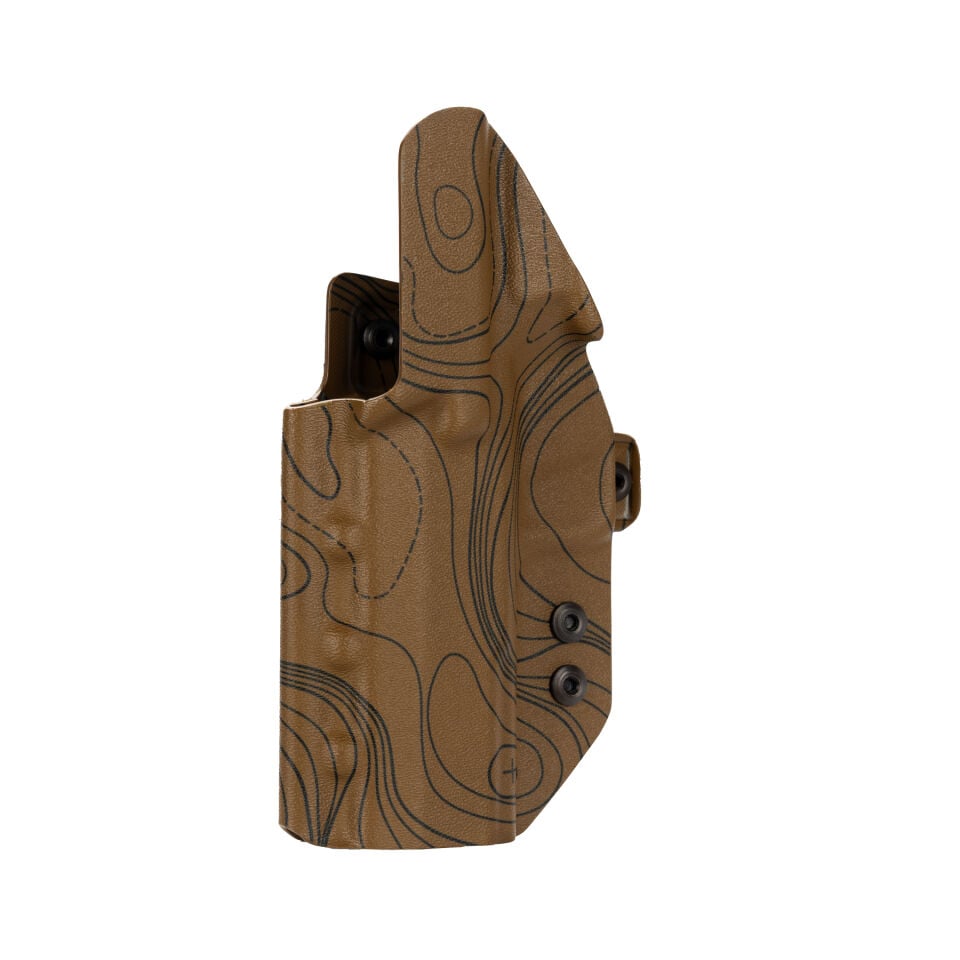 SAR 7/24 Uyumlu Kydex Tabanca Taşıma Kılıfı Topo Coyote - Sağ İç Taşıma