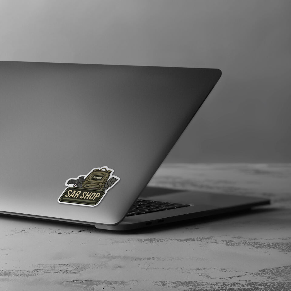 Laptop Sticker Sar Shop Çanta