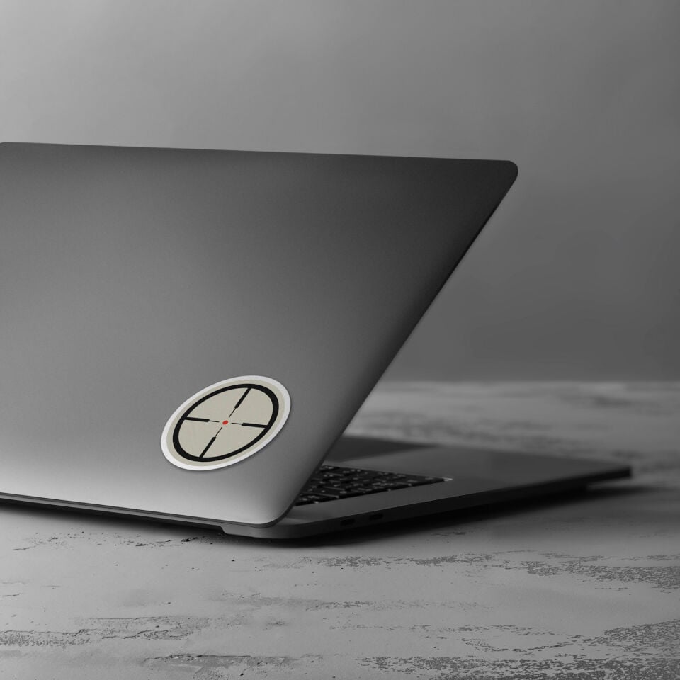 Laptop Sticker Hedef 12