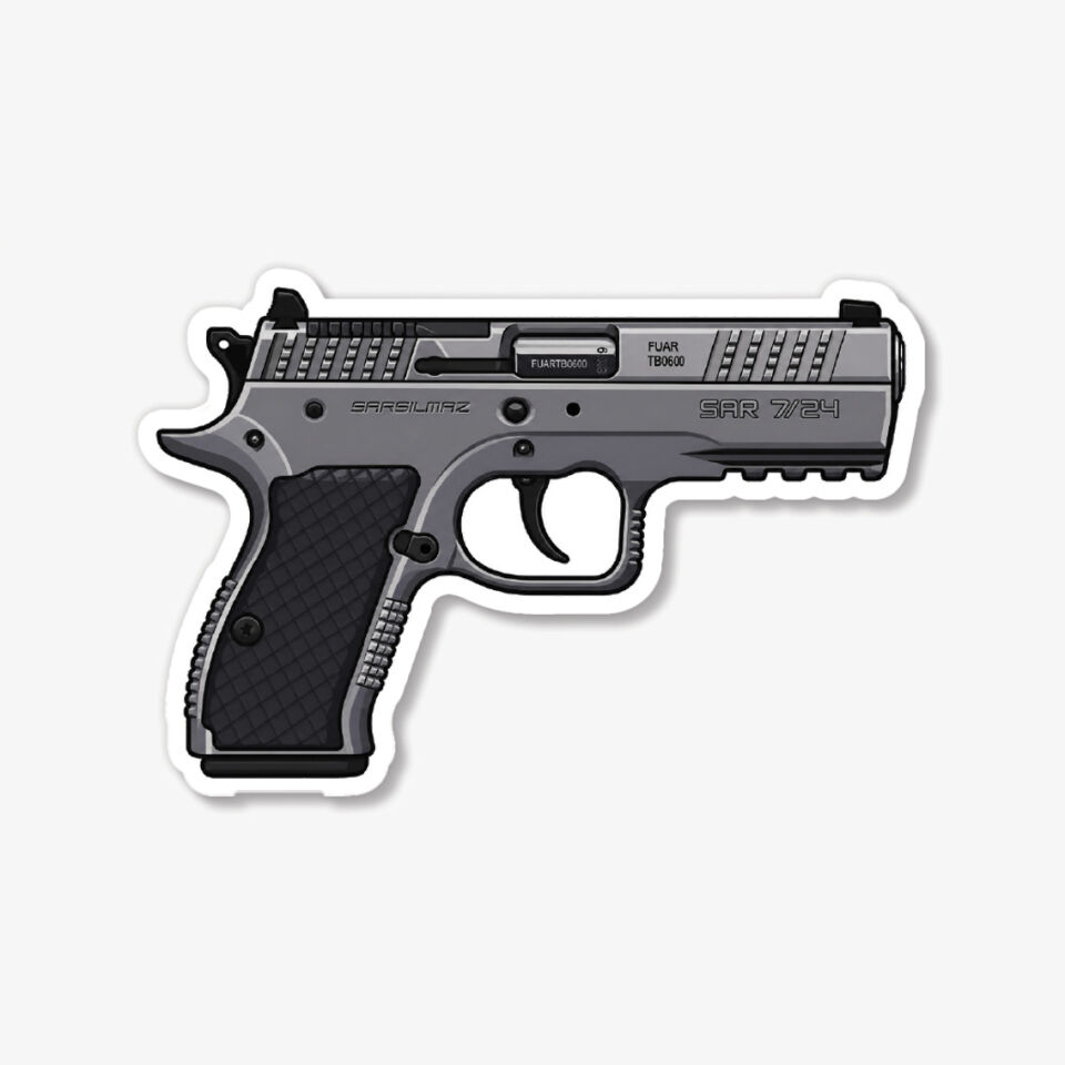 Laptop Sticker Sar 7/24