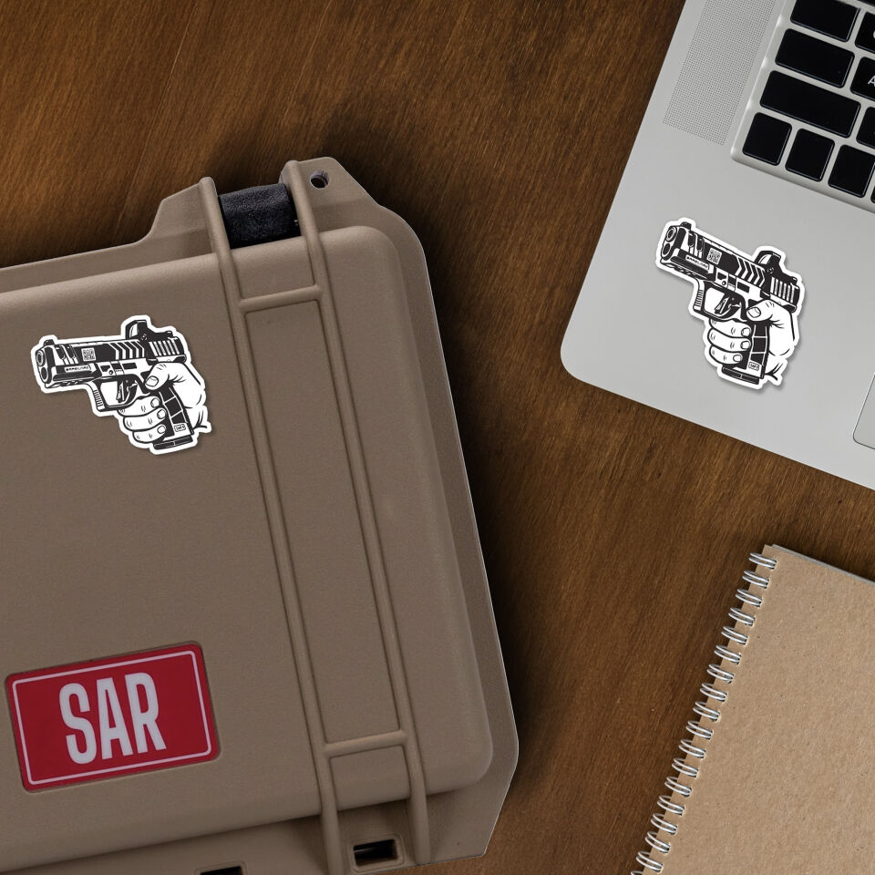 Laptop Sticker Tactical Sar 9