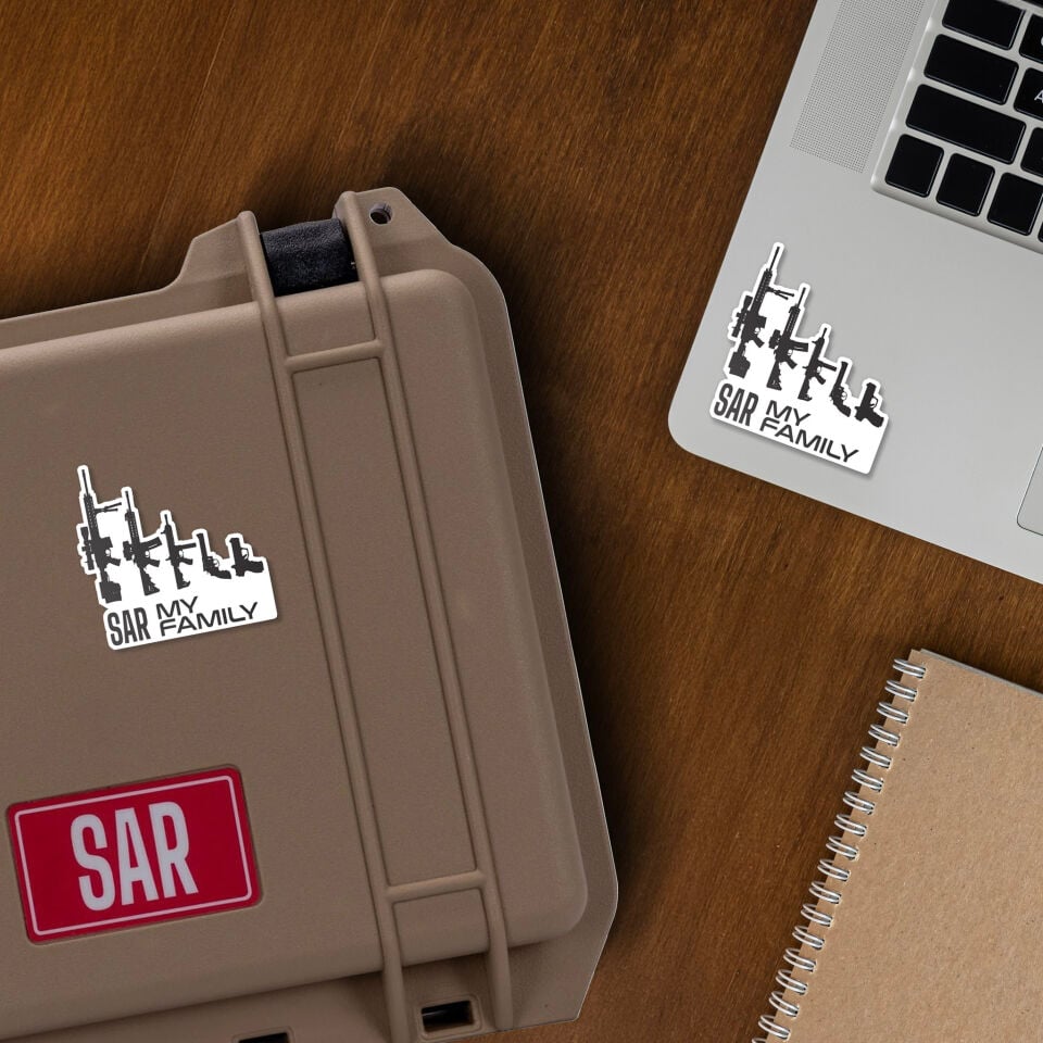 Laptop Sticker Sar Family